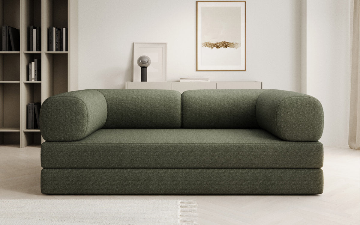Designer Sofa Lazy 3 Sitzer in Bouclé