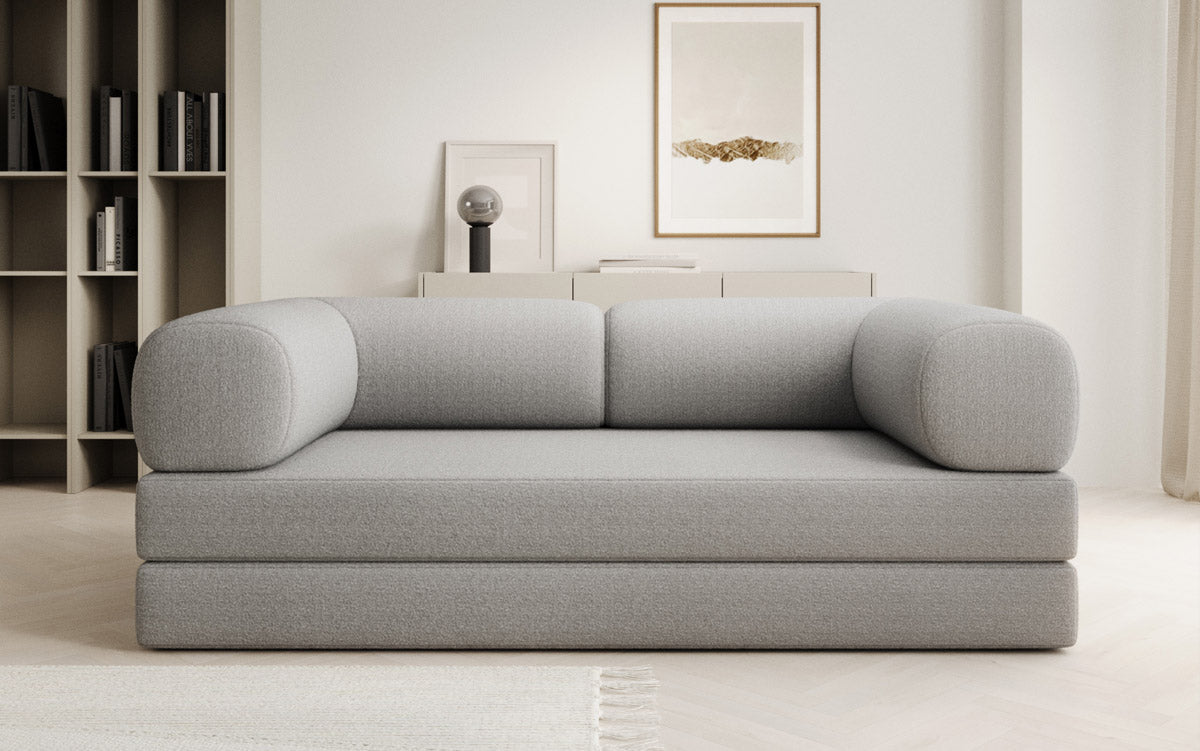 Designer Sofa Lazy 3 Sitzer in Bouclé