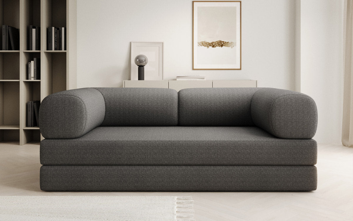 Designer Sofa Lazy 3 Sitzer in Bouclé