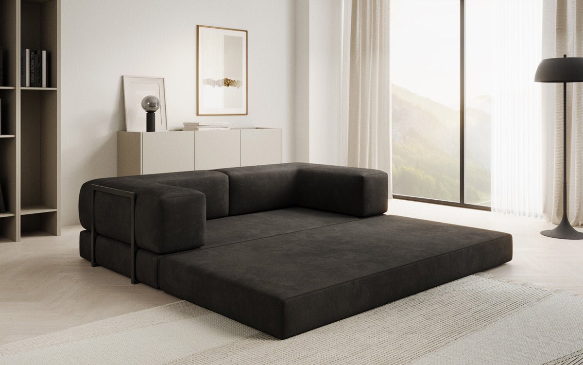 Designer Sofa Lazy 3 Sitzer in Samt