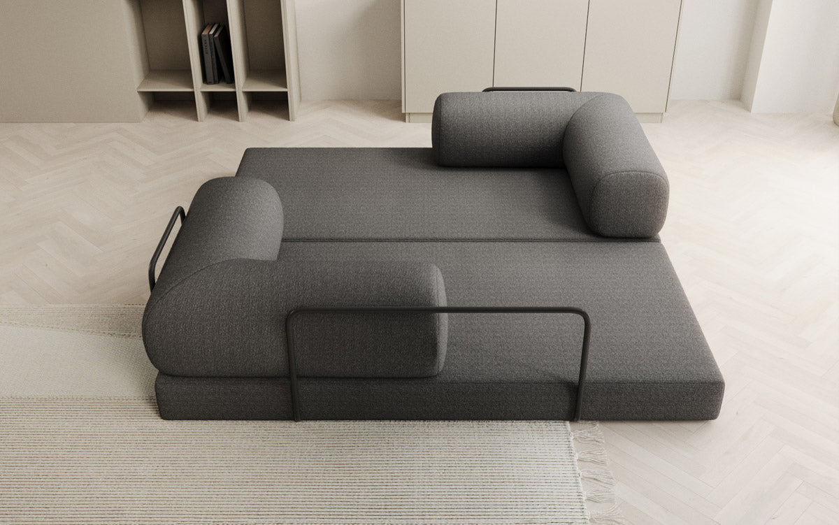 Designer Sofa Lazy 3 Sitzer in Bouclé