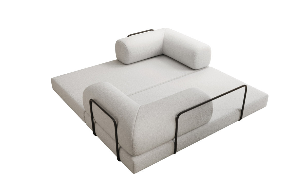 Designer Sofa Lazy 3 Sitzer in Bouclé