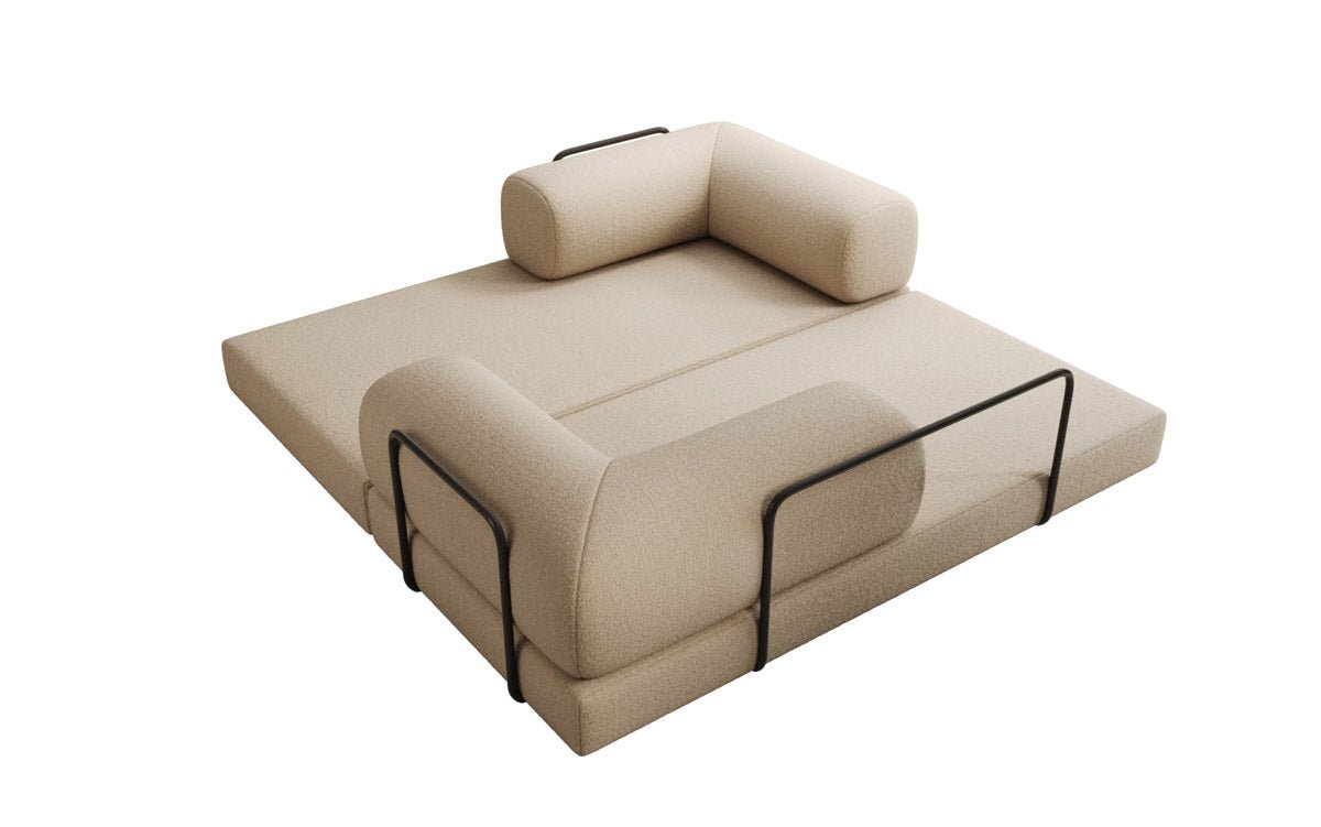 Designer Sofa Lazy 3 Sitzer in Bouclé