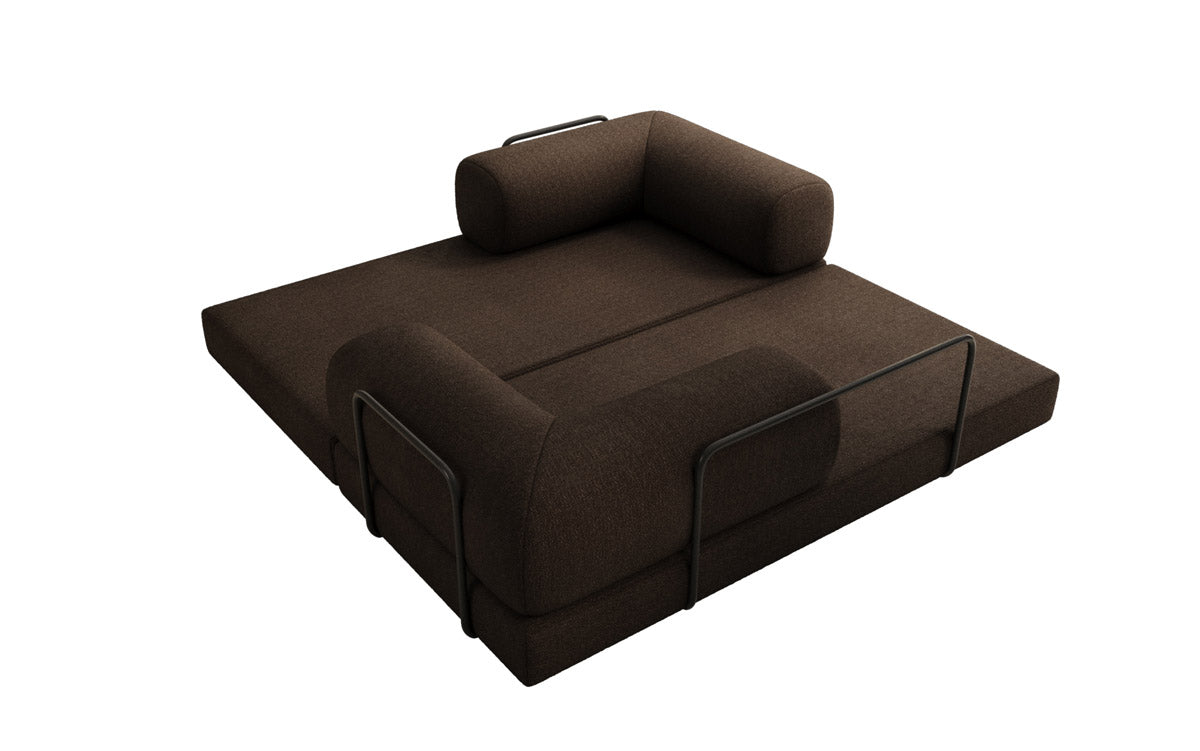 Designer Sofa Lazy 3 Sitzer in Bouclé