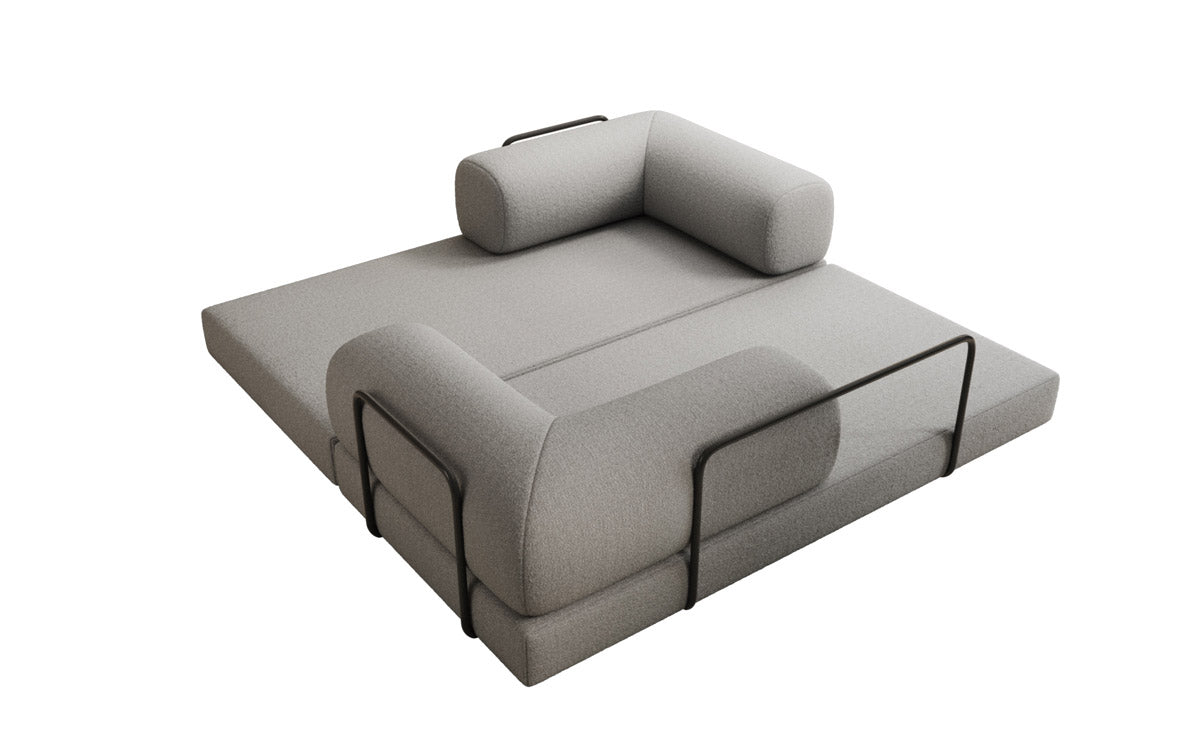 Designer Sofa Lazy 3 Sitzer in Bouclé