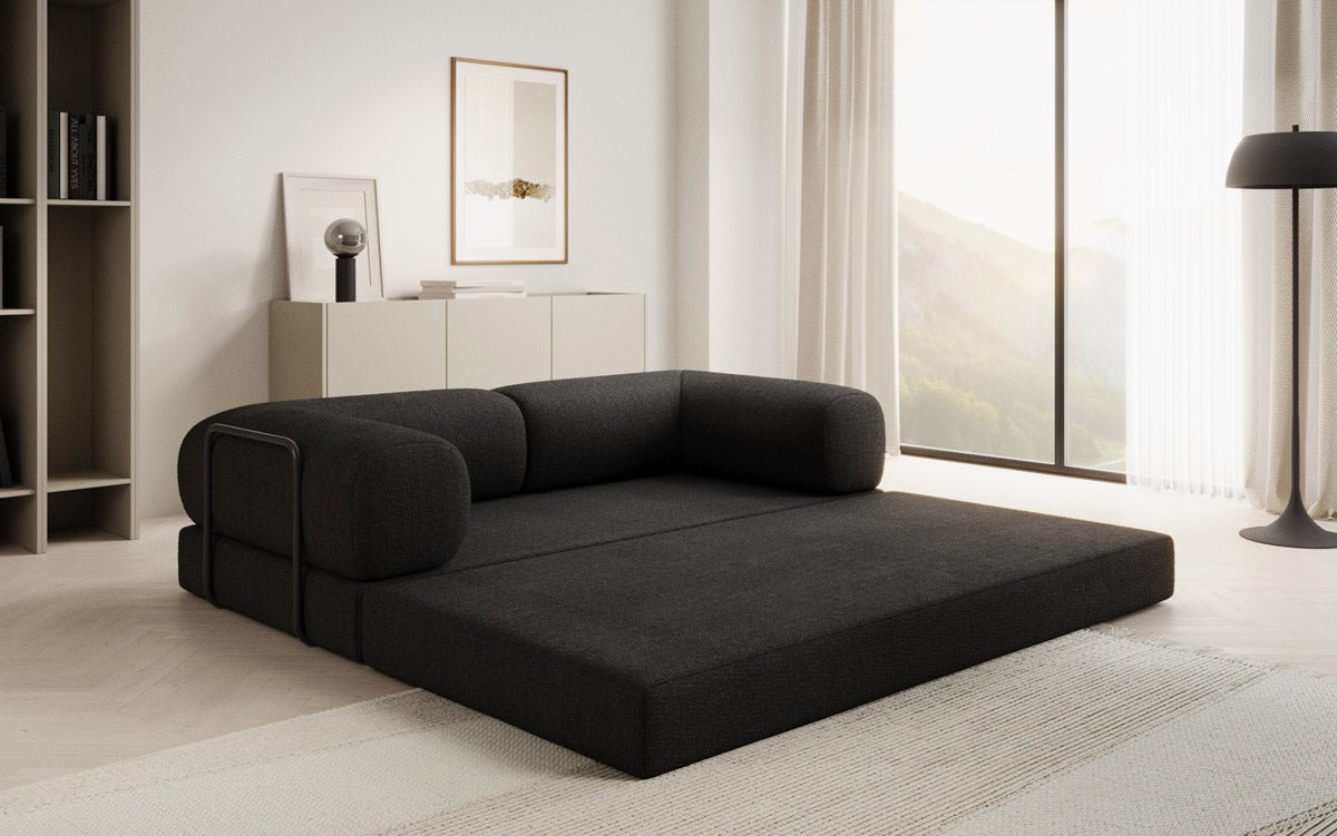 Designer Sofa Lazy 3 Sitzer in Bouclé