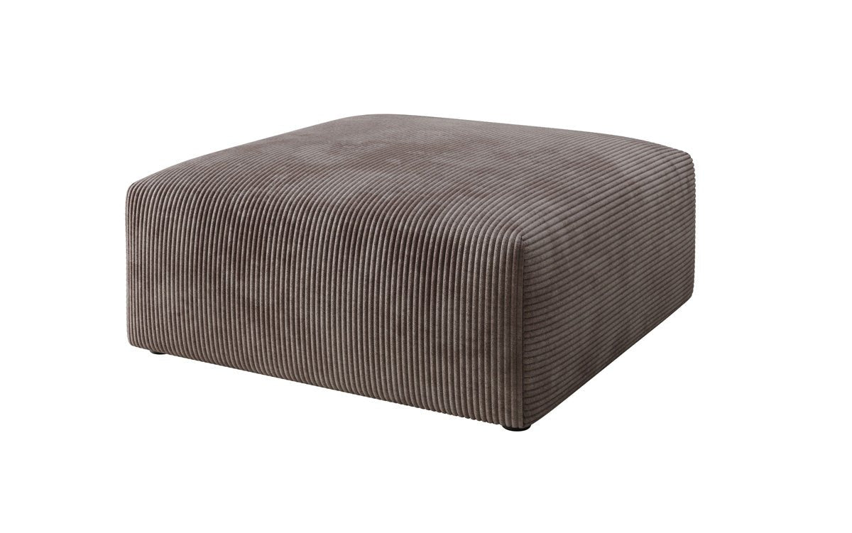 Beistellhocker 80 cm Snug aus Cord