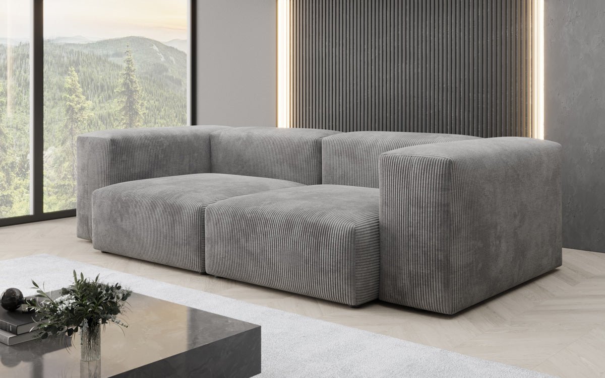 Designer 2 Sitzer Sofa Snug in Cord