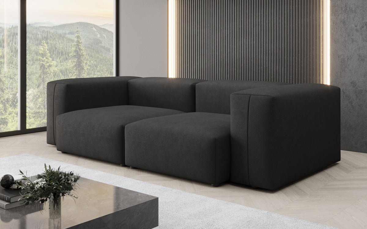 Designer 2 Sitzer Sofa Snug in Stoff