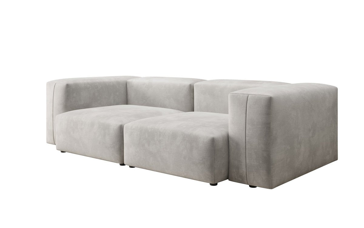Designer 2 Sitzer Sofa Snug in Samt
