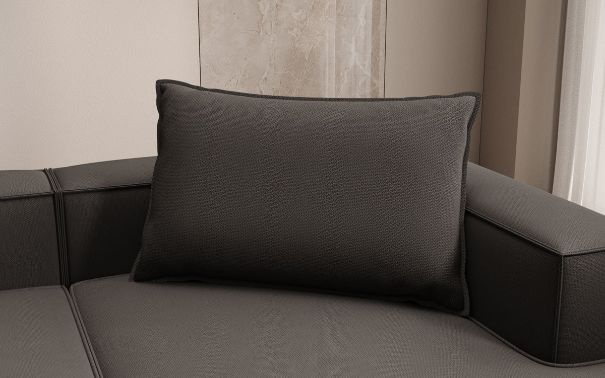 Decorative pillow Lesley 45x80 in fabric
