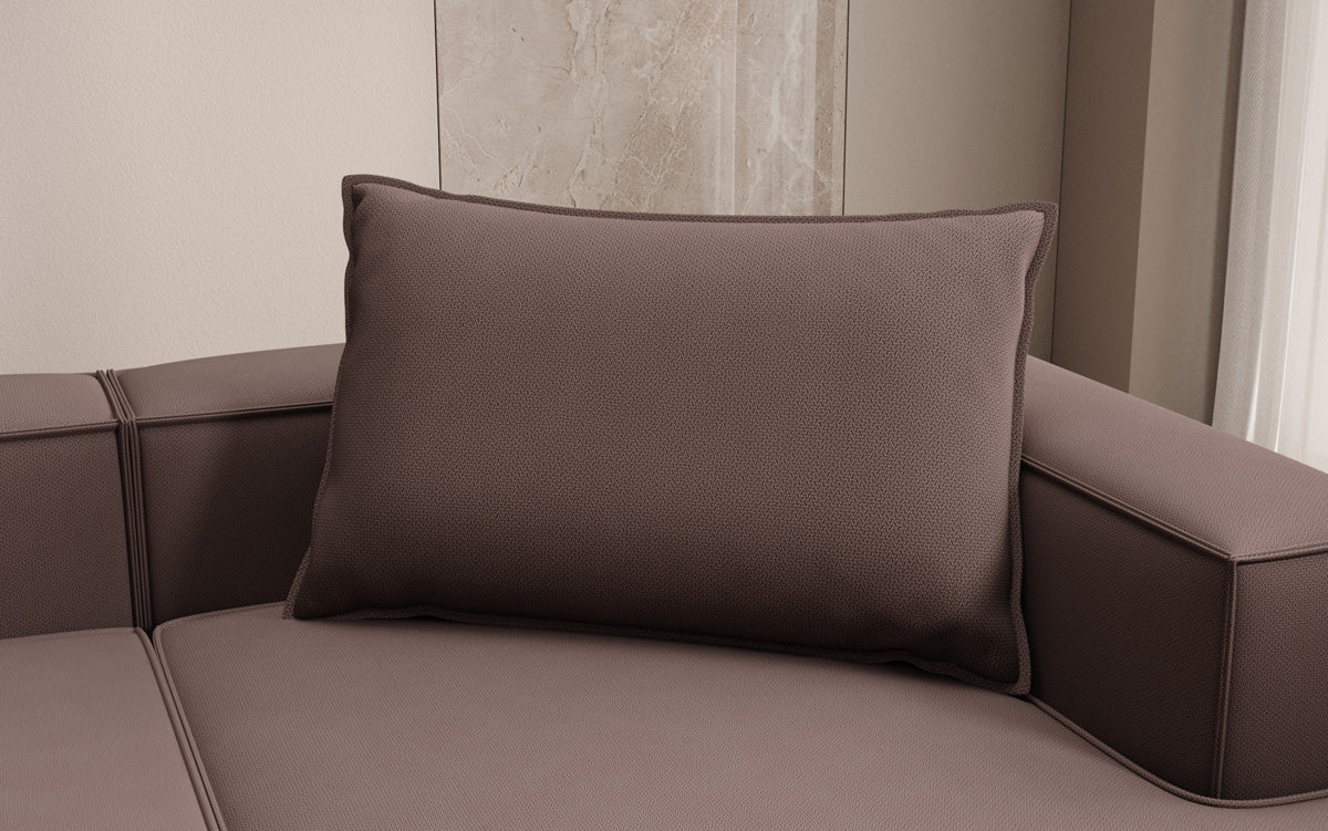 Decorative pillow Lesley 45x80 in fabric