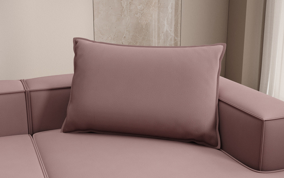 Decorative pillow Lesley 45x80 in fabric