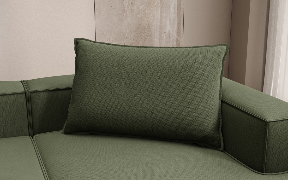 Decorative pillow Lesley 45x80 in fabric