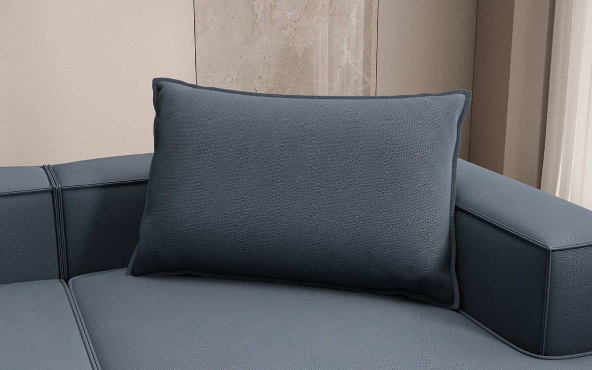 Decorative pillow Lesley 45x80 in fabric