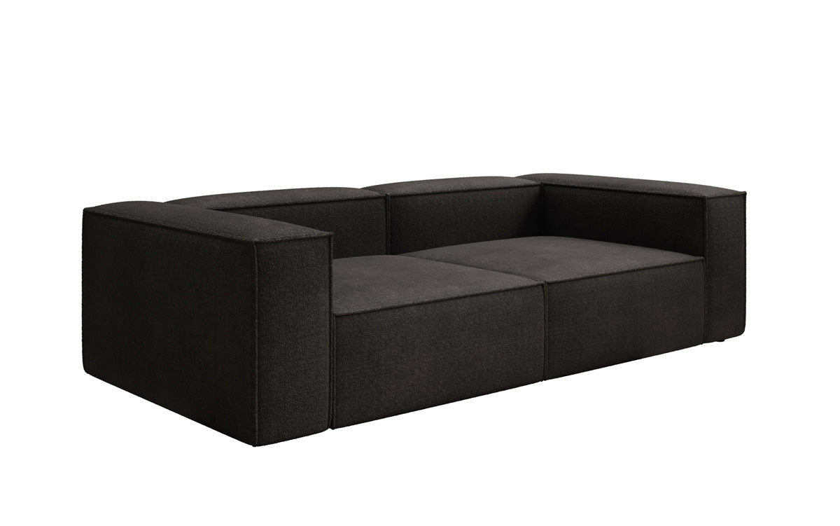 Designer Sofa Lesley 3 Sitzer in Bouclé
