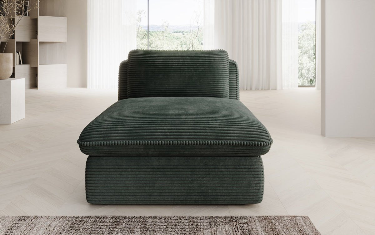 Designer sofa armchair Cuddle in Corduroy