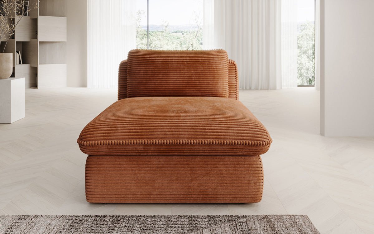 Designer sofa armchair Cuddle in Corduroy