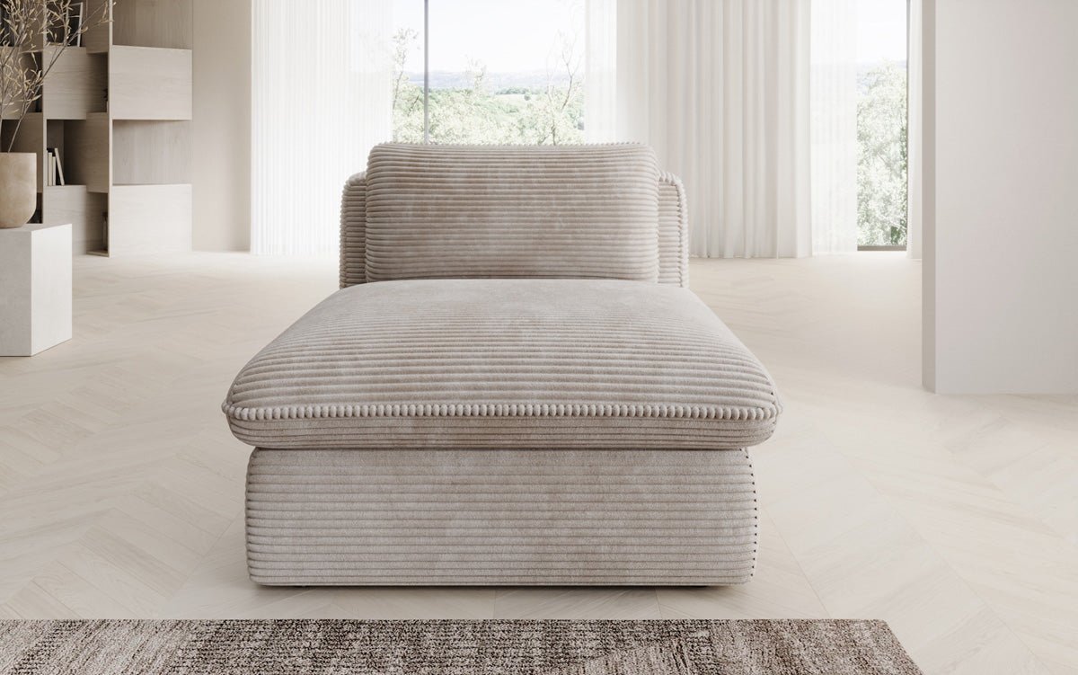 Designer sofa armchair Cuddle in Corduroy