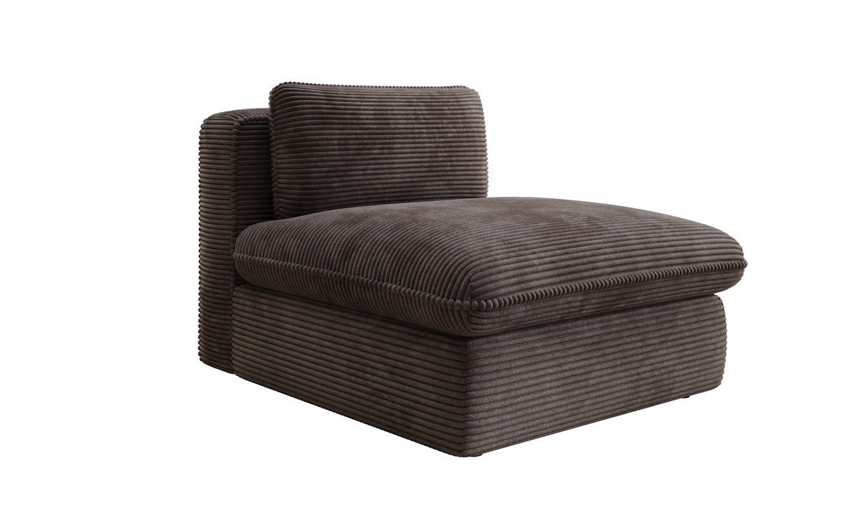 Designer sofa armchair Cuddle in Corduroy