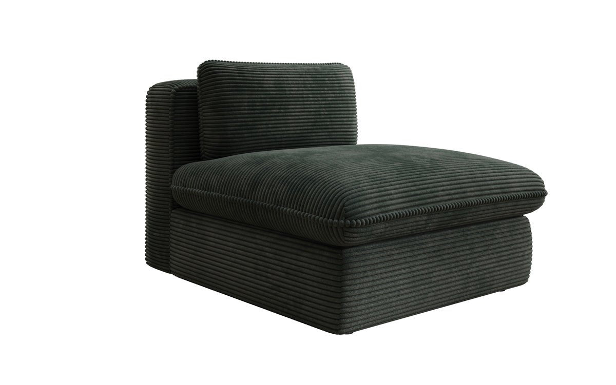 Designer sofa armchair Cuddle in Corduroy