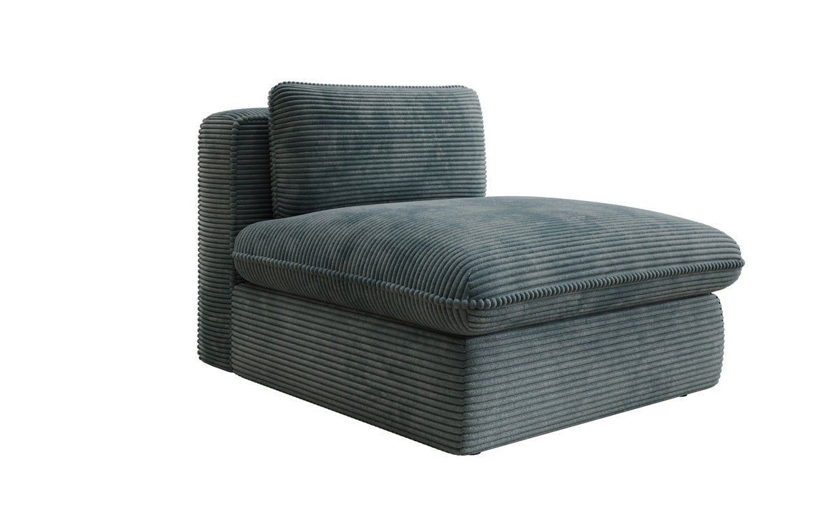 Designer sofa armchair Cuddle in Corduroy