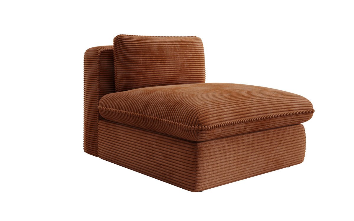 Designer sofa armchair Cuddle in Corduroy