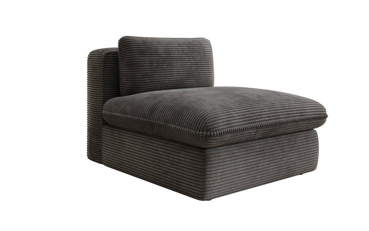Designer sofa armchair Cuddle in Corduroy