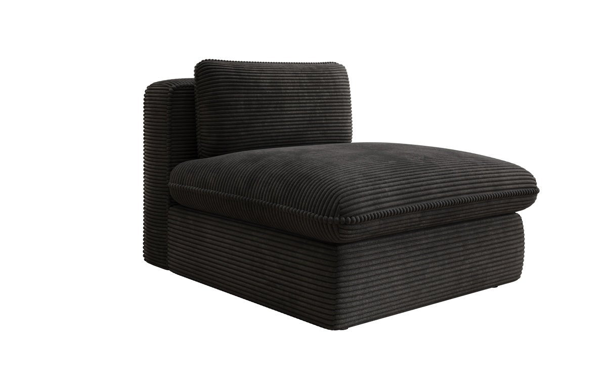 Designer sofa armchair Cuddle in Corduroy