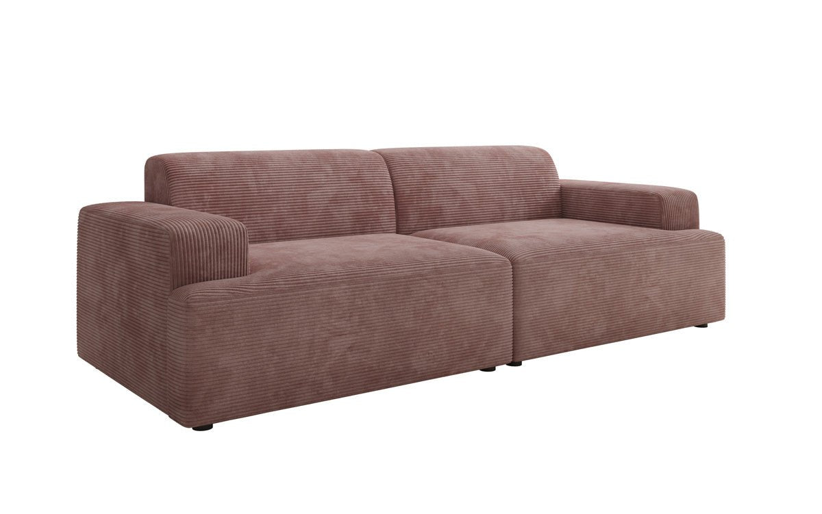 Designer 3 Sitzer Sofa Monza in Cord