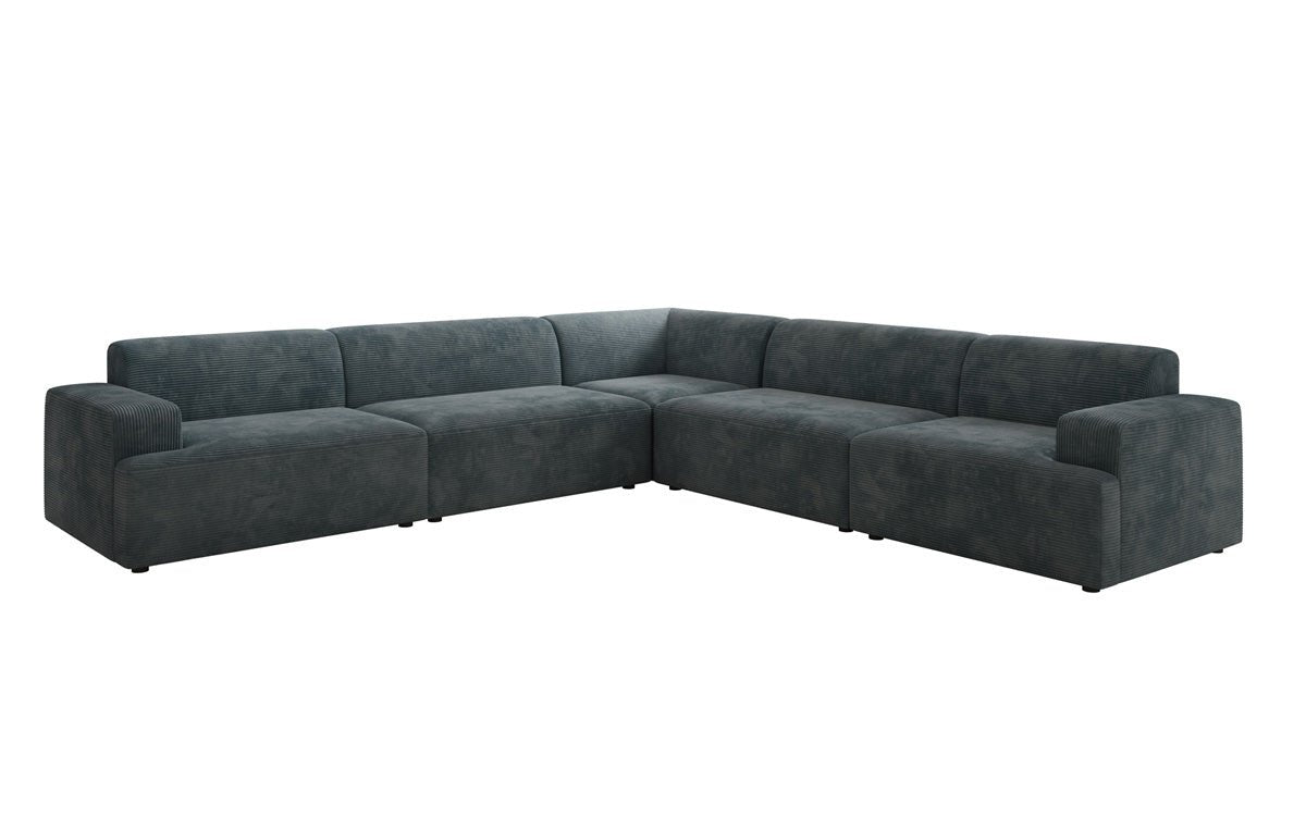 Designer Sofa Monza Wohnlandschaft L XXL in Cord