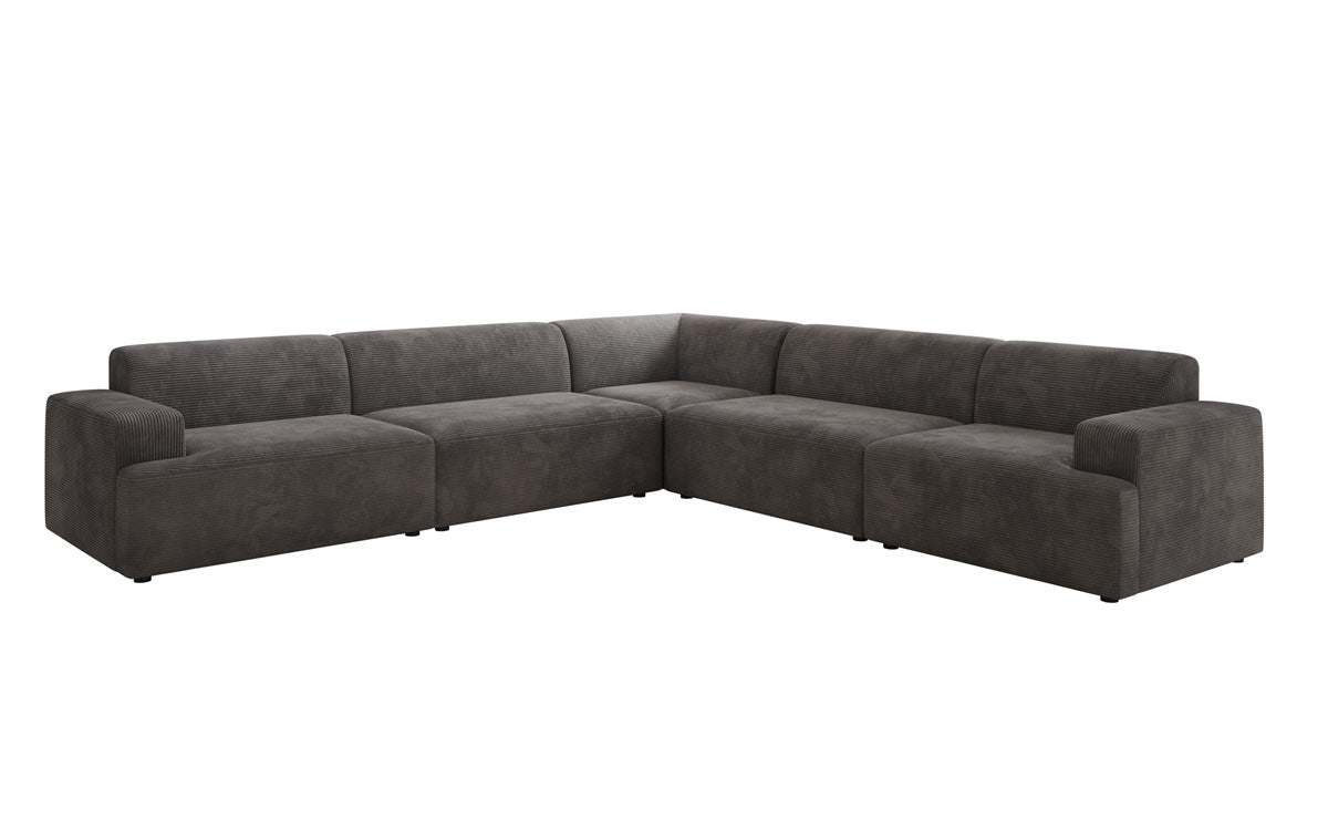 Designer Sofa Monza Wohnlandschaft L XXL in Cord
