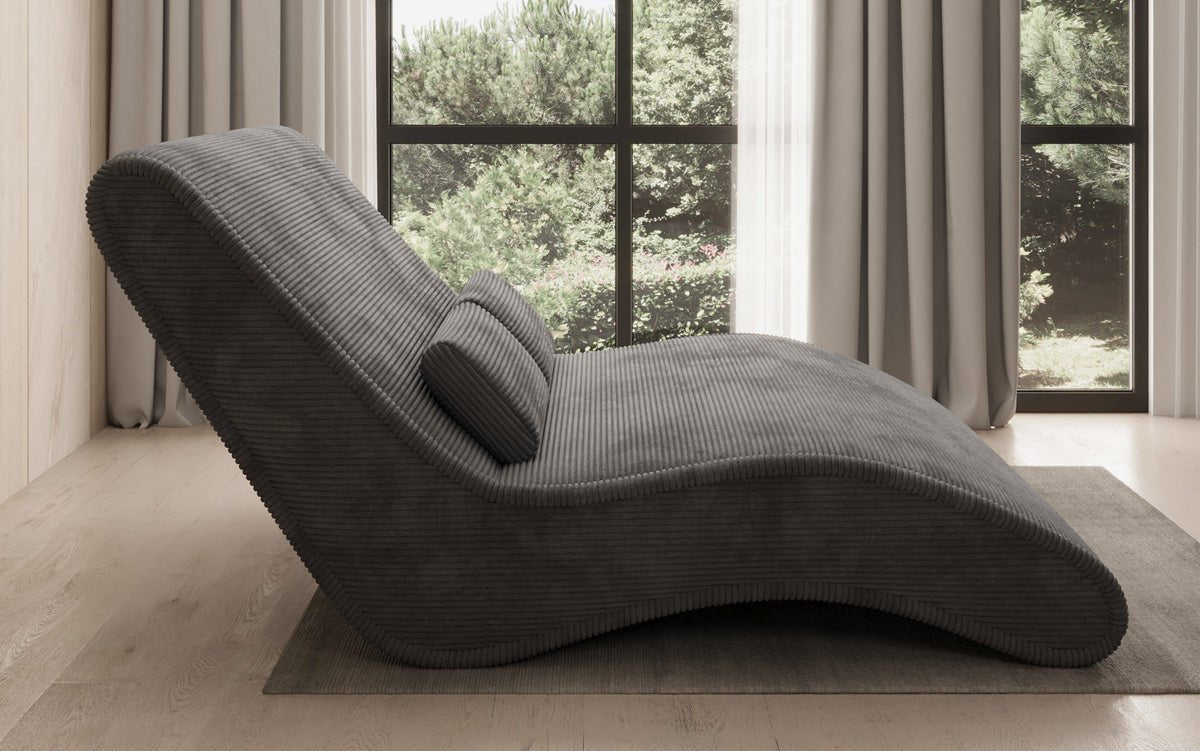 Designer Relax-Liege Lunaris 120 in Cord