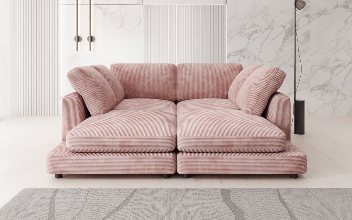 Designer Lounge-Sofa Thalessa in Cord