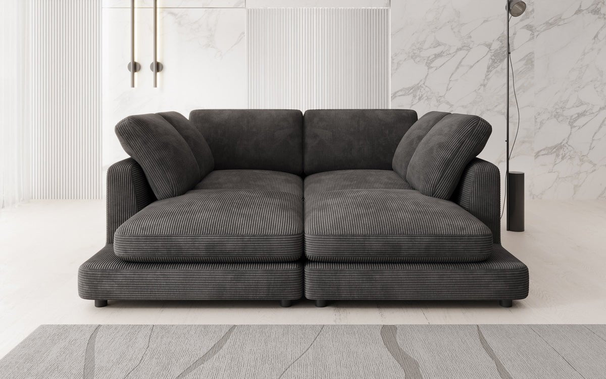 Designer Lounge-Sofa Thalessa in Cord