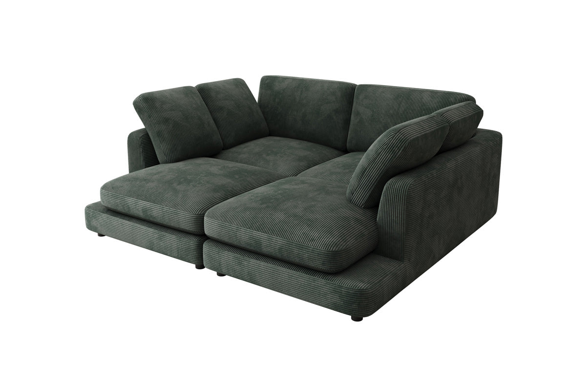 Designer Lounge-Sofa Thalessa in Cord