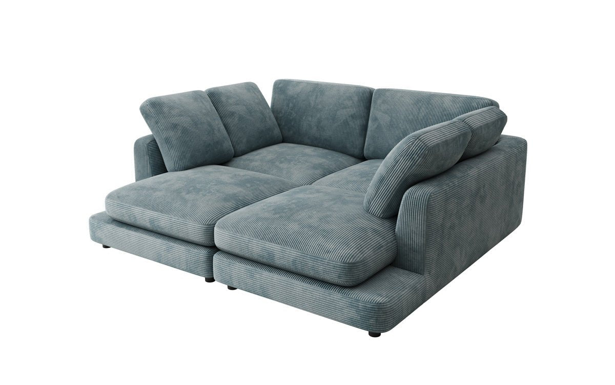 Designer Lounge-Sofa Thalessa in Cord