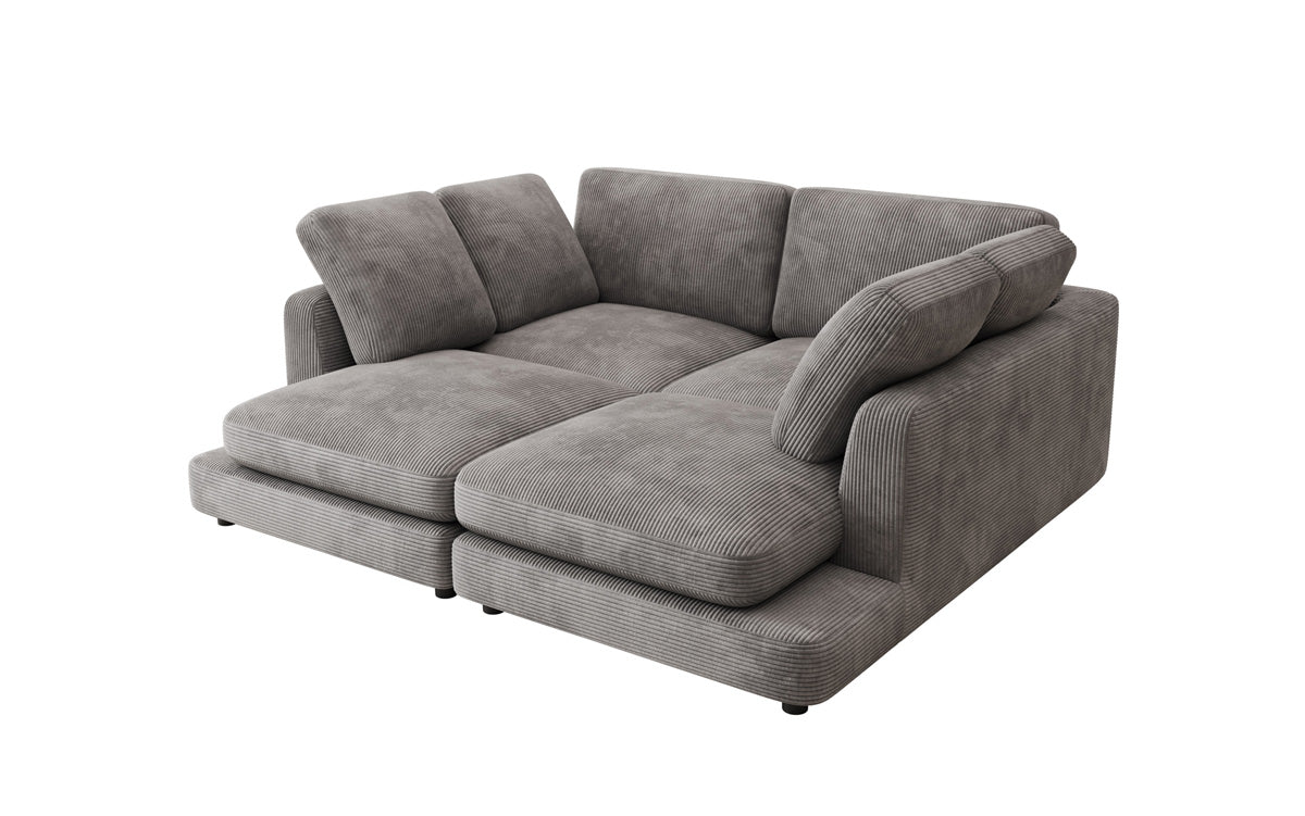 Designer Lounge-Sofa Thalessa in Cord