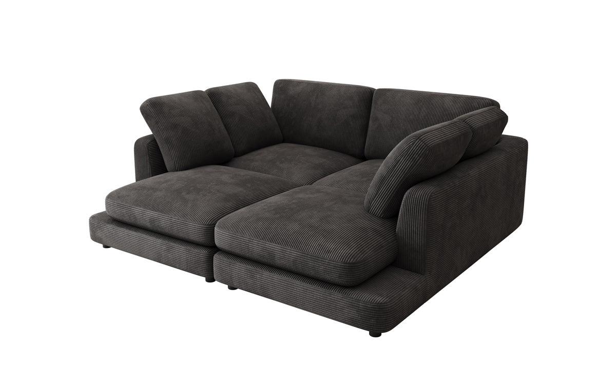 Designer Lounge-Sofa Thalessa in Cord