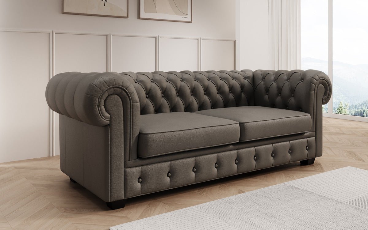 Chesterfield Royal 3+2+1 Sofa Set in Echtleder