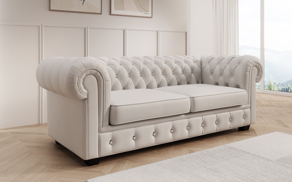 Chesterfield Royal 3+2+1 Sofa Set in Echtleder
