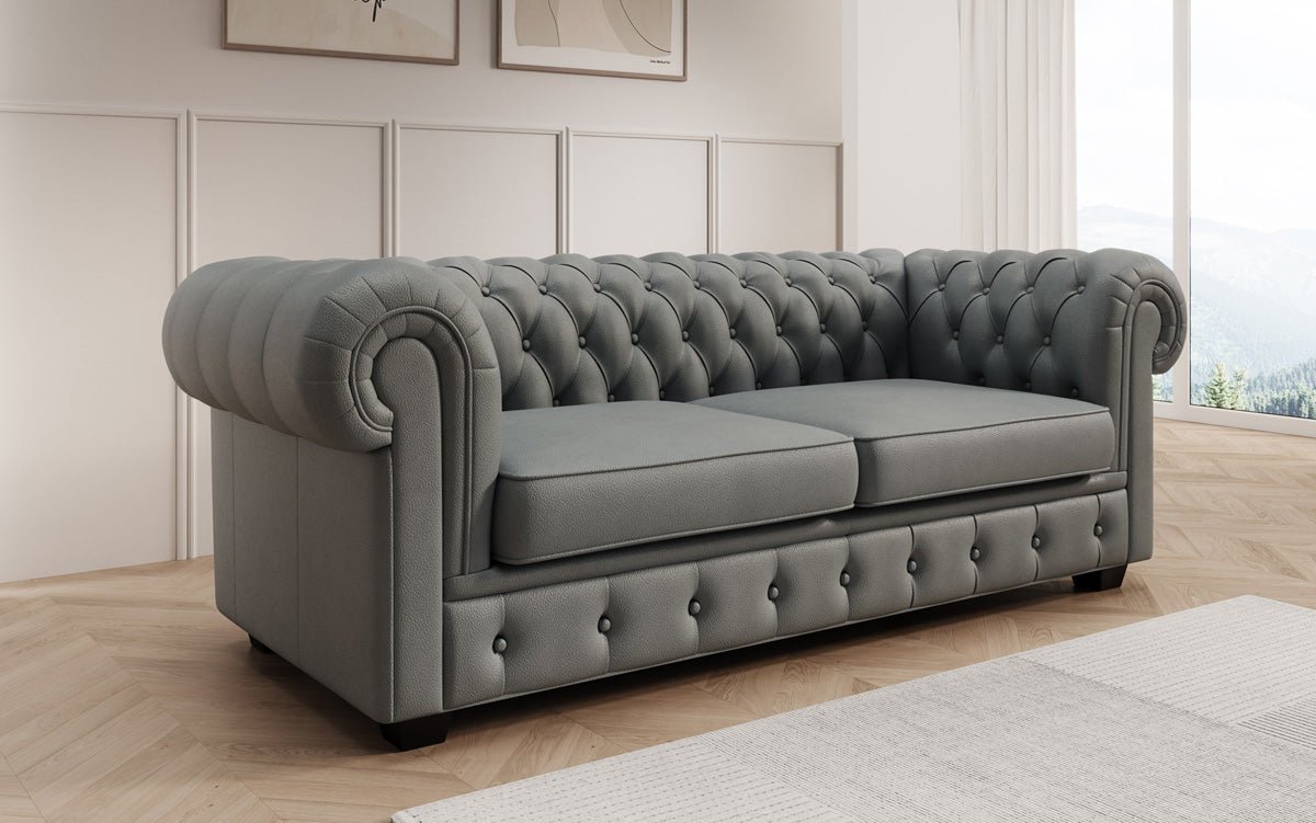 Chesterfield Royal 3+2+1 Sofa Set in Echtleder
