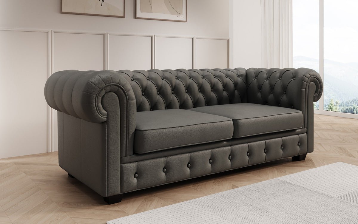 Chesterfield Royal 3+2+1 Sofa Set in Echtleder