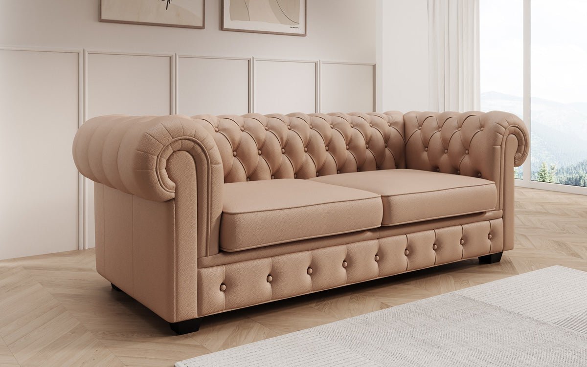 Chesterfield Royal 3+2+1 Sofa Set in Echtleder