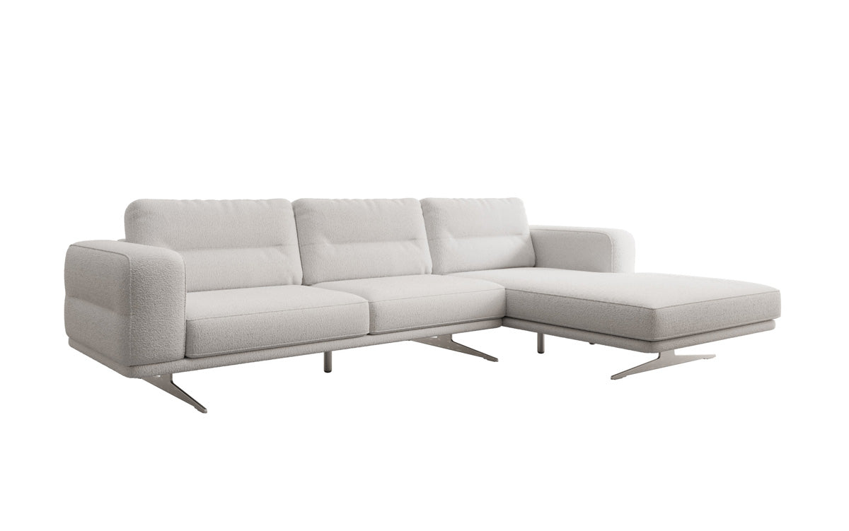 Designer L Sofa Torino in Bouclé