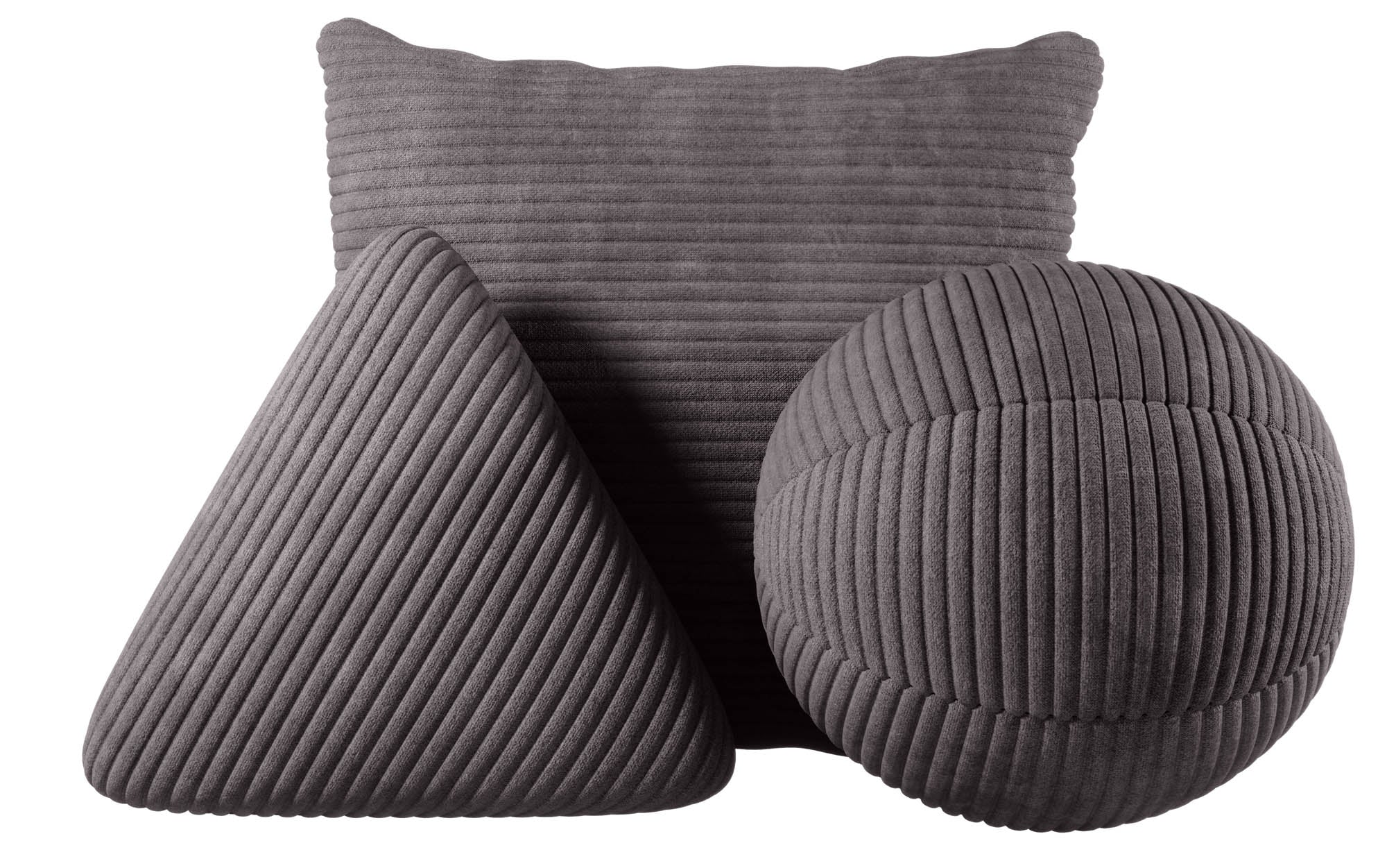 Zierkissen Set Gava/Sphere/Nook aus Cord