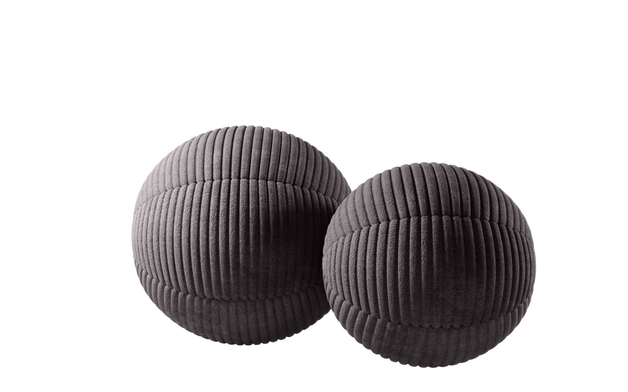 Zierkissen Set Globe/Sphere aus Cord