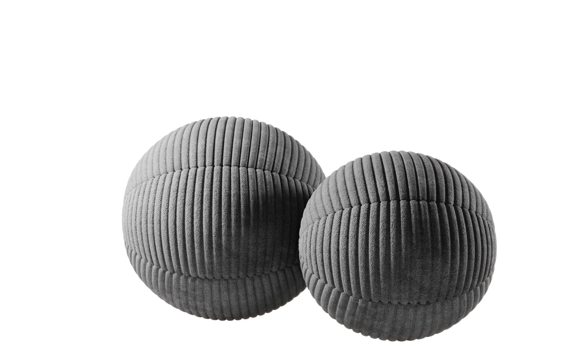 Zierkissen Set Globe/Sphere aus Cord