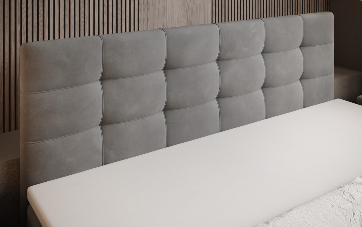 Boxspringbett Luxor Samt mit Stauraum