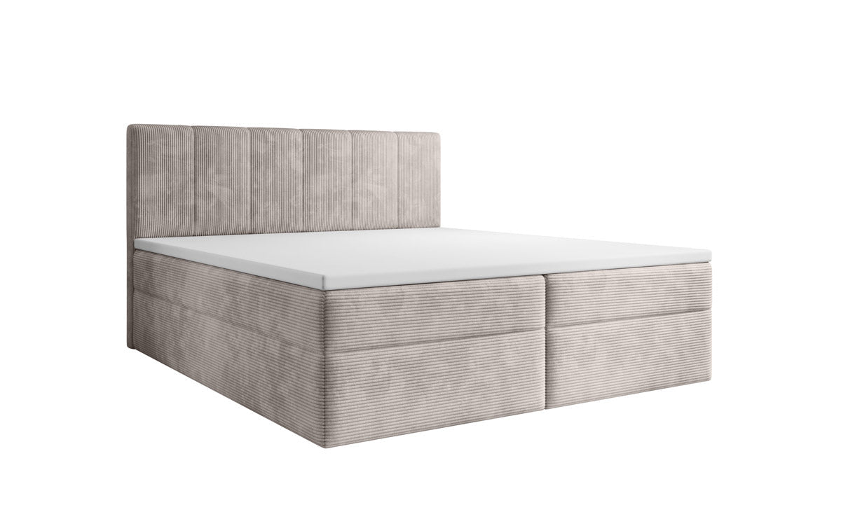 Boxspringbett Aurelia Cord mit Stauraum